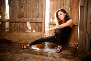 Fashion glamour barn photography